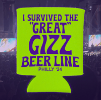 The Great Gizz Beer Line - koozie