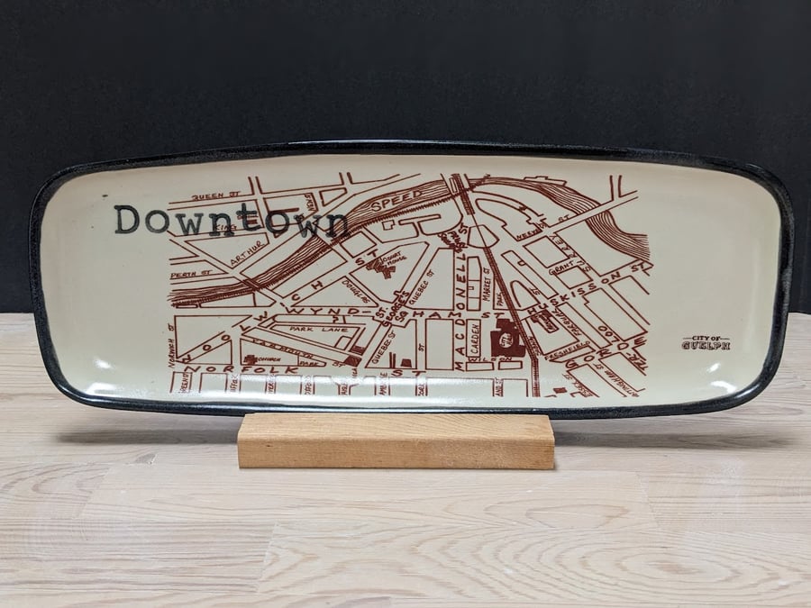 Image of Downtown Guelph Medium Platter PICK UP ONLY