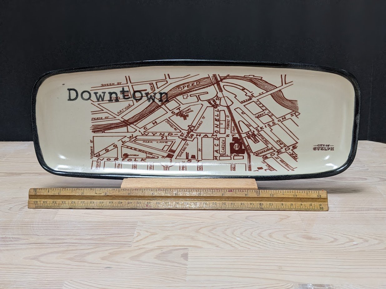 Image of Downtown Guelph Medium Platter PICK UP ONLY