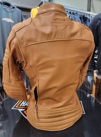 Image 4 of HD Pursuit Triple vent Leather Jacket