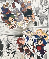 Image 1 of Delicious in Dungeon Stickers