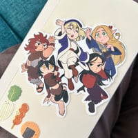 Image 3 of Delicious in Dungeon Stickers