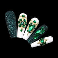 Image 2 of Crystal box (Emerald green)