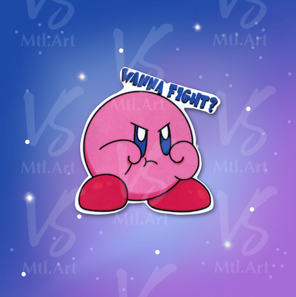 Image of Angry Kirby