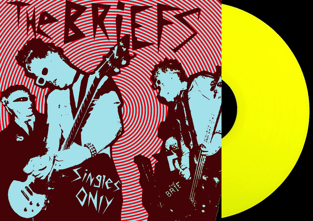 Image of 105 PRESSED - THE BRIEFS - SINGLES ONLY LP W/ FLEXI 7''-  STRANGE CLUB VARIANT 