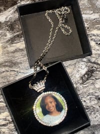 Image 2 of Crown picture necklace 
