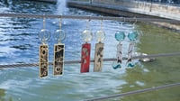 Image 3 of  Sun and Moon Windchime earrings 