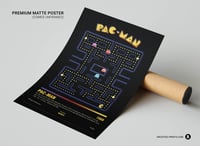 Image 2 of Pac Man - Retro Game Poster