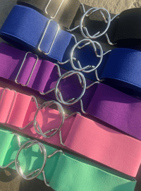 2" Circle Solid Belts