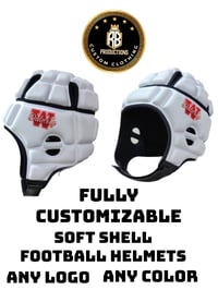 Image 1 of Fully customizable flag football helmets