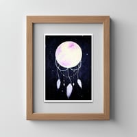 Image 2 of "Mooncatcher" Art Print