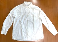 Image 1 of Shuttle Notes solid white shirt, size M (fits L)