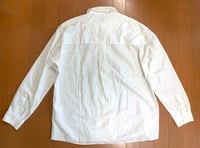 Image 6 of Shuttle Notes solid white shirt, size M (fits L)