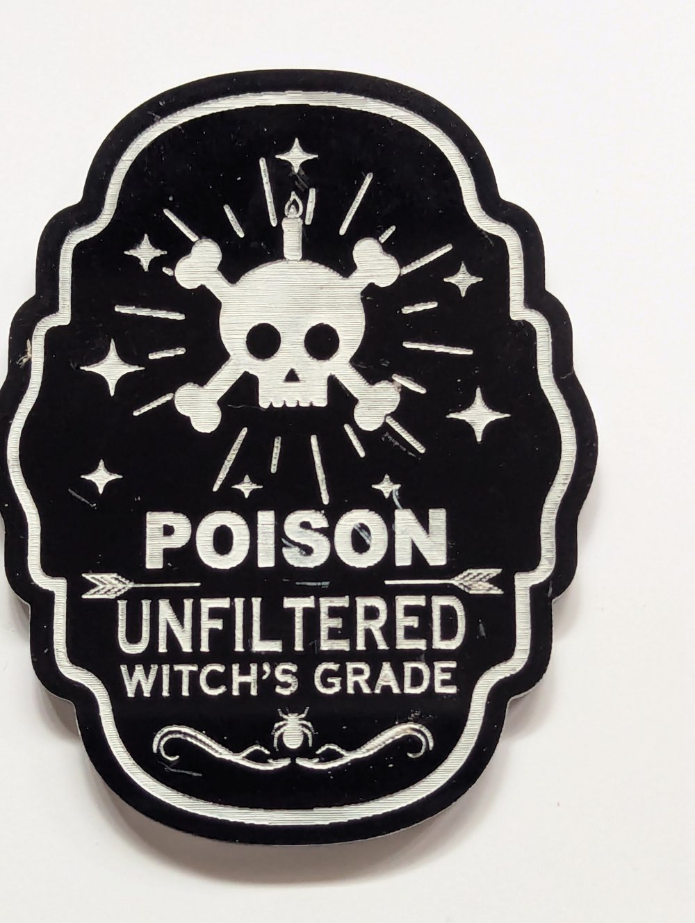 Halloween Signs - Crows Foot, Unfiltered Poison,  Zombie Brew, Black Cat Hisses, witches Brew