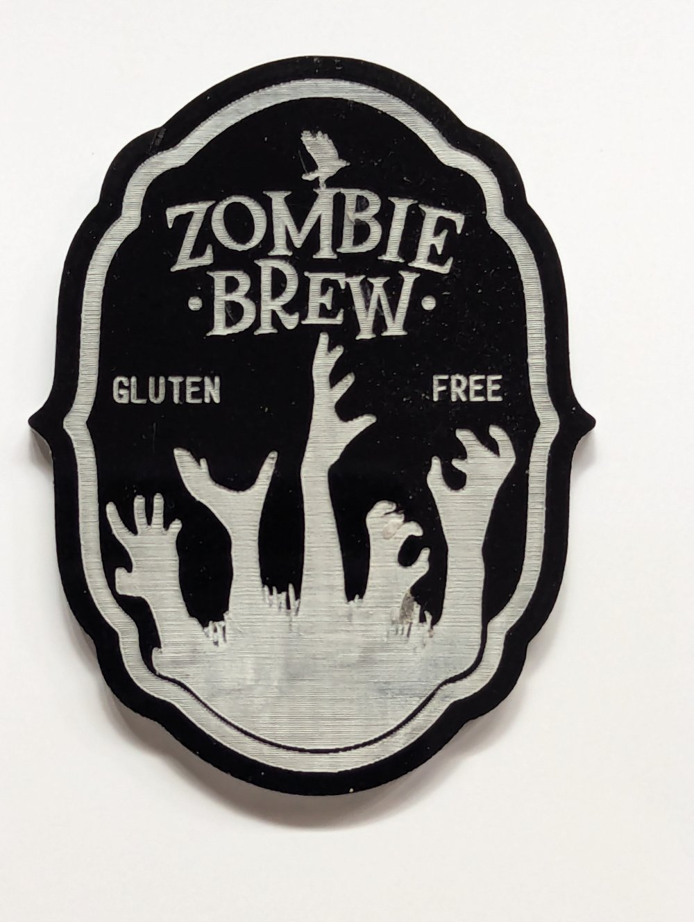 Halloween Signs - Crows Foot, Unfiltered Poison,  Zombie Brew, Black Cat Hisses, witches Brew