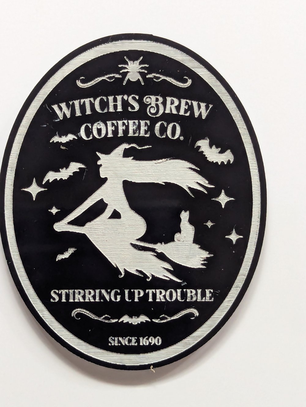 Halloween Signs - Crows Foot, Unfiltered Poison,  Zombie Brew, Black Cat Hisses, witches Brew