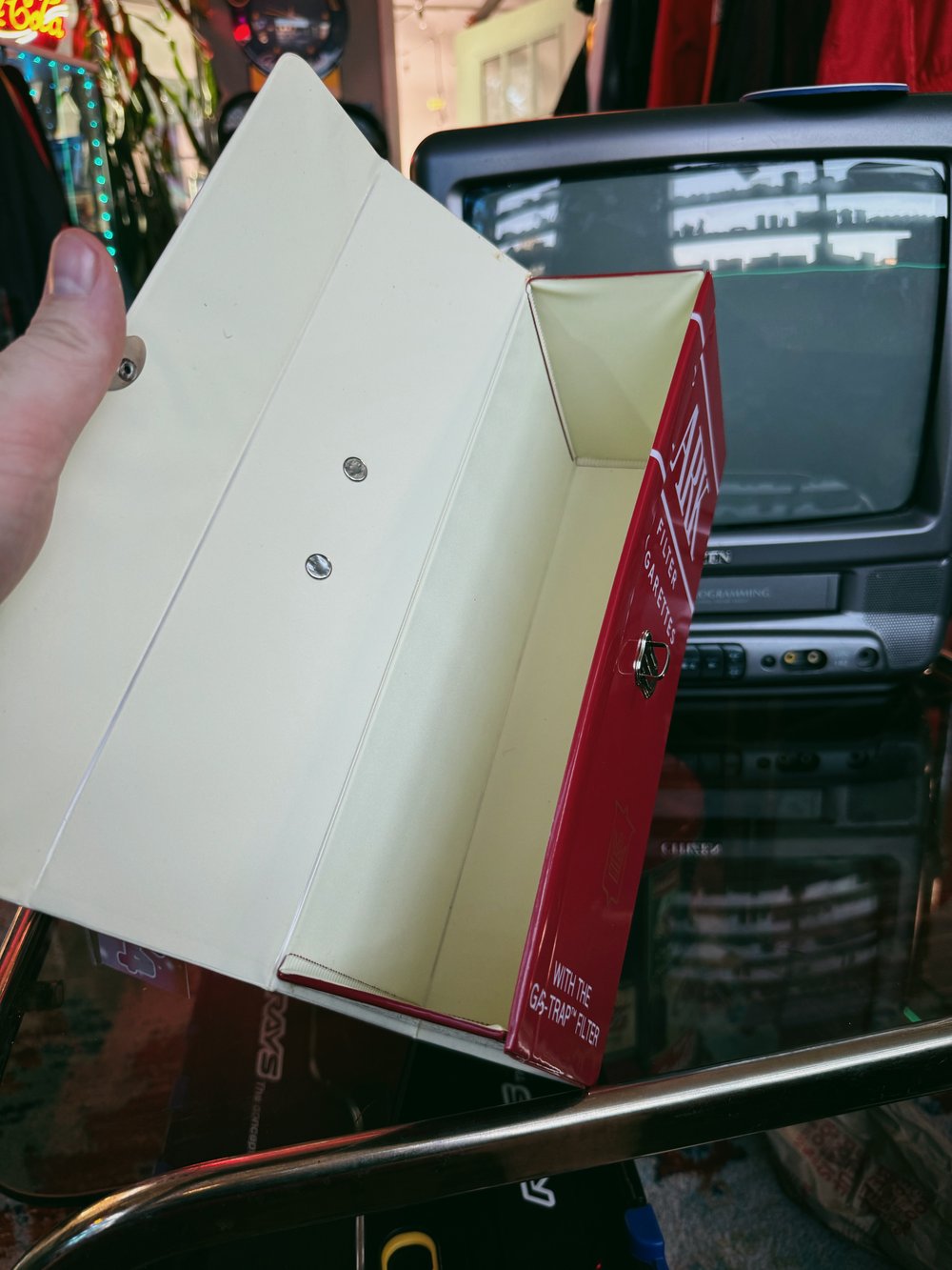 Lark Cigarettes Vintage Cassette Case.