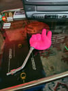 Peace Sign Mirror (Pink)