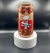 Image 1 of Niners snow globe