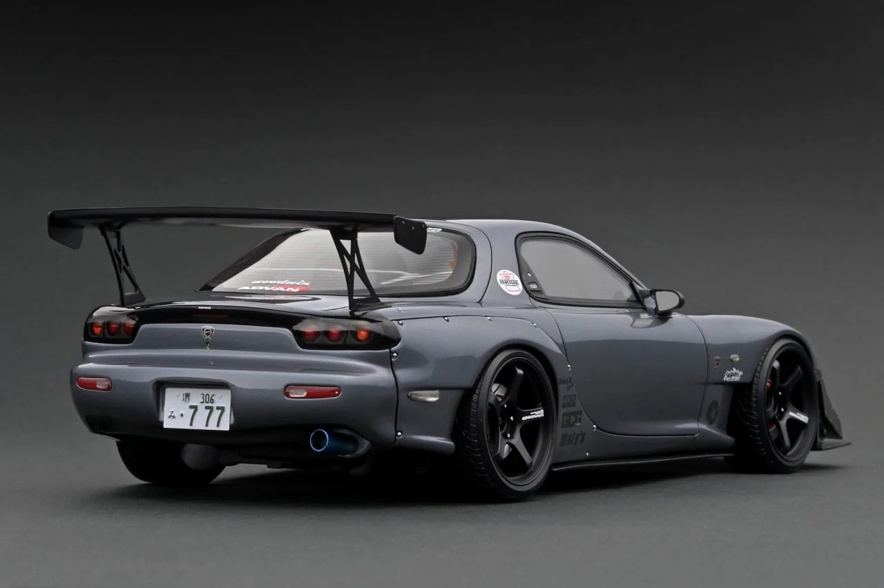 FEED RX-7 (FD3S) 魔王 Gun Metallic [Ignition Model IG2041