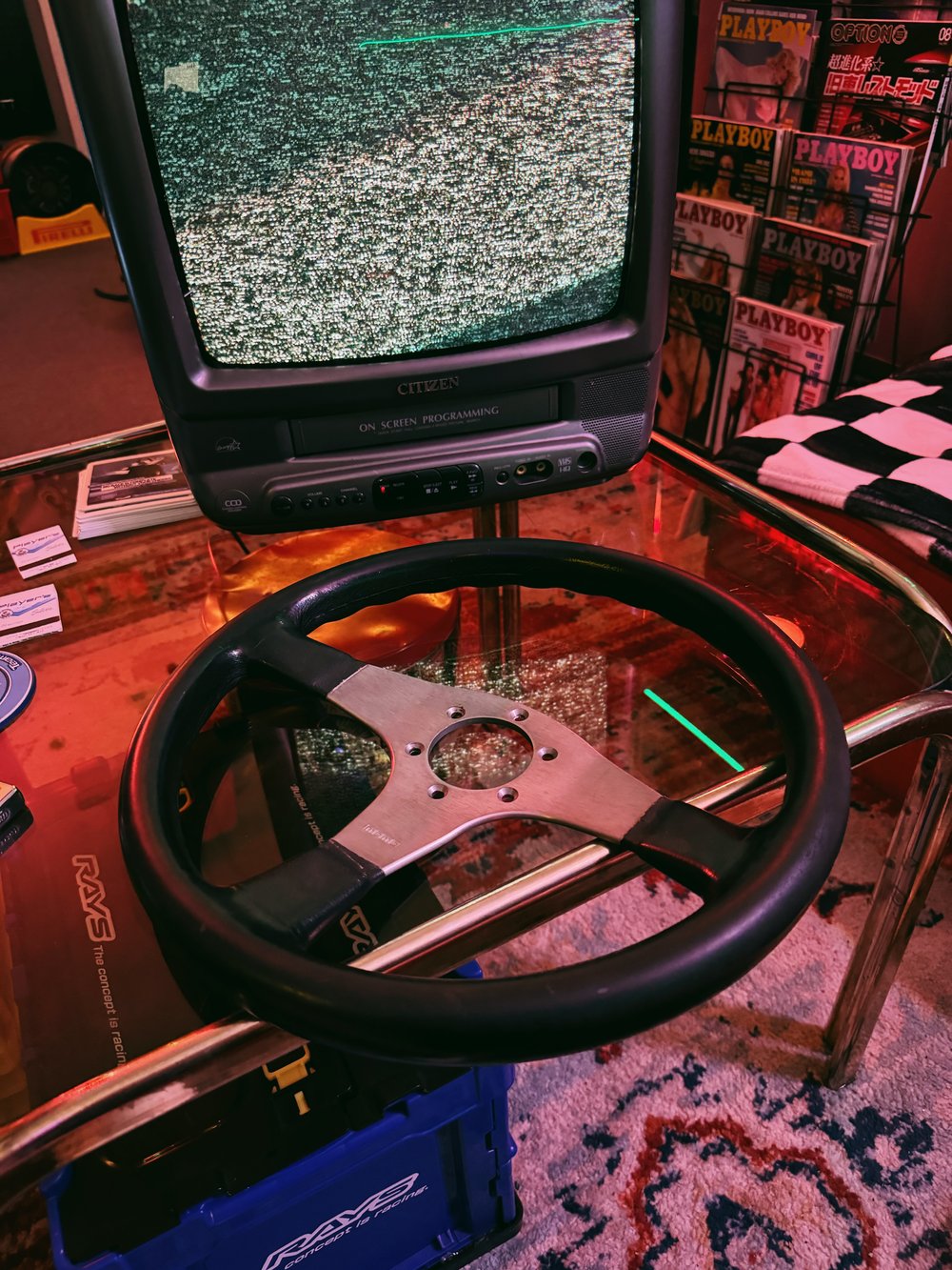 Momo Retro Silver Face Steering Wheel (350MM)