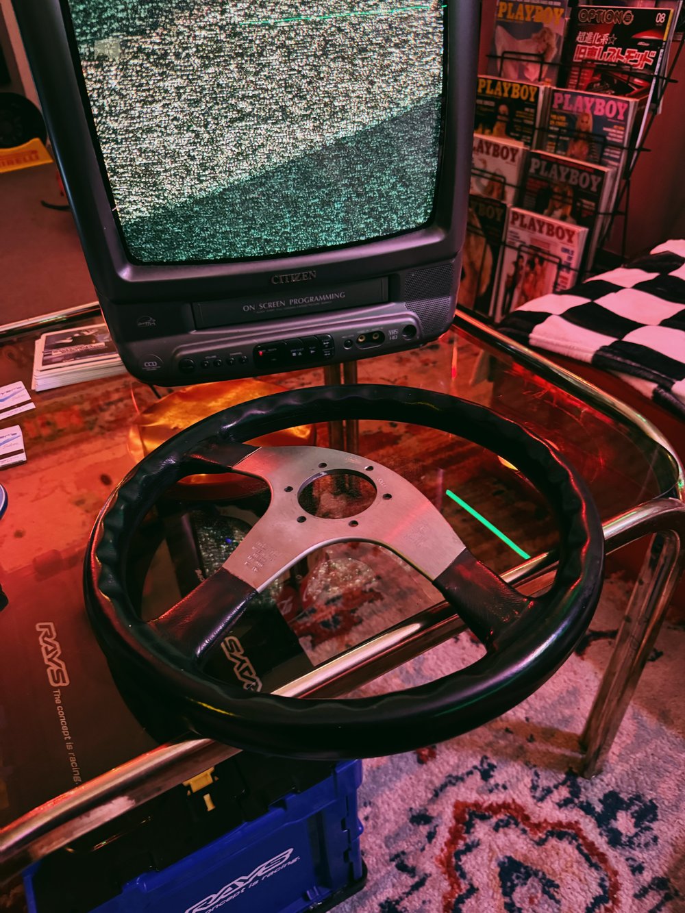 Momo Retro Silver Face Steering Wheel (350MM)