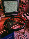 Momo Retro Black Steering Wheel (360MM)