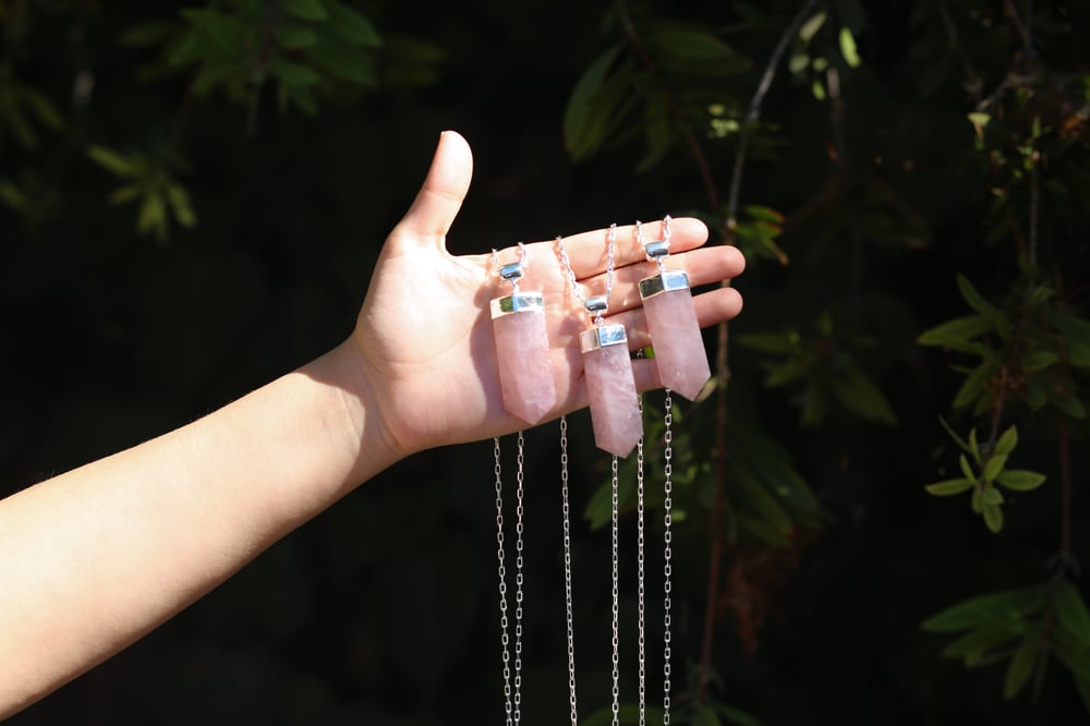Image of Rose Quartz Pendant