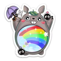 Totoro and friends Sticker