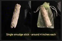 Image 1 of White Sage Smudge Stick - 4"