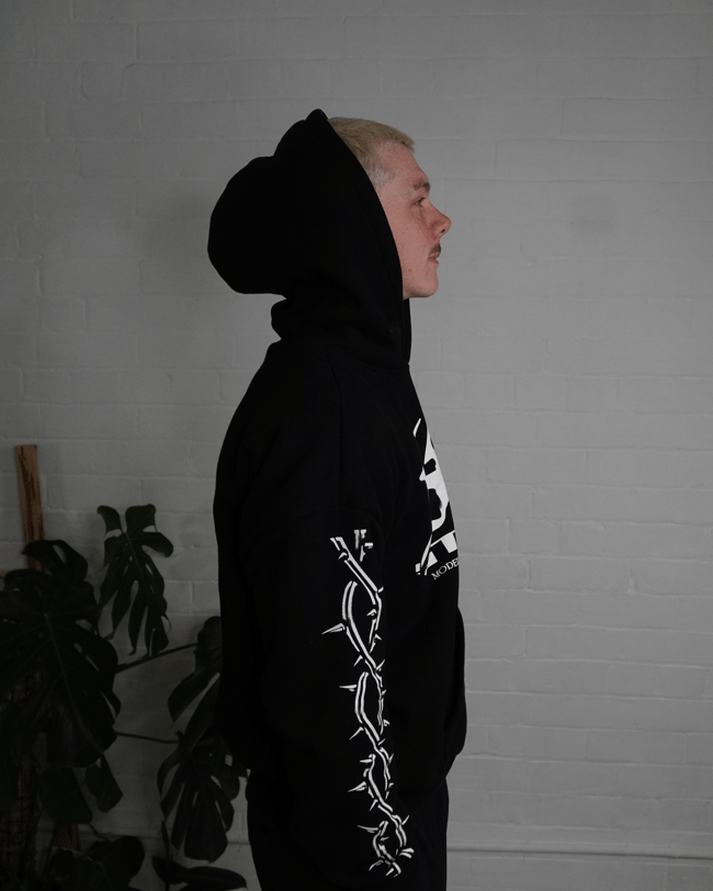 Sage ‘THORN' Hoodie - Black