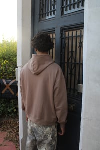 Image 4 of HEAVYWEIGHT CAMEL COLOR HOODY