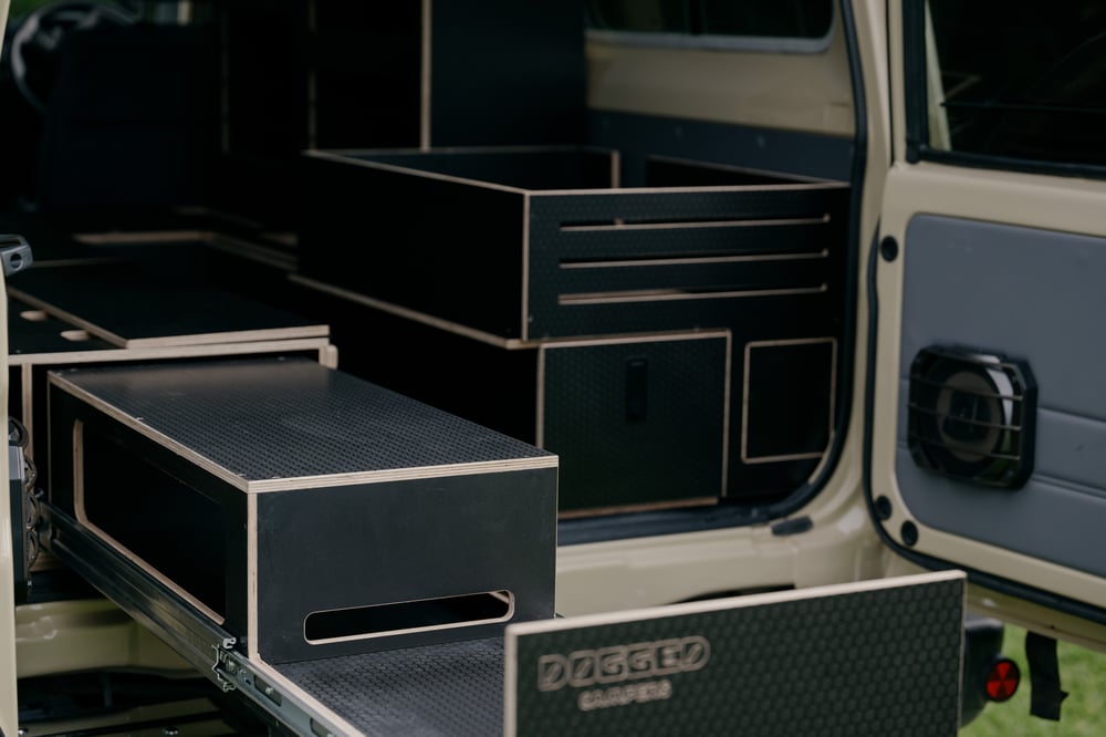 Image of Dogged Campers 'Overland' Troopy Fitout Kit