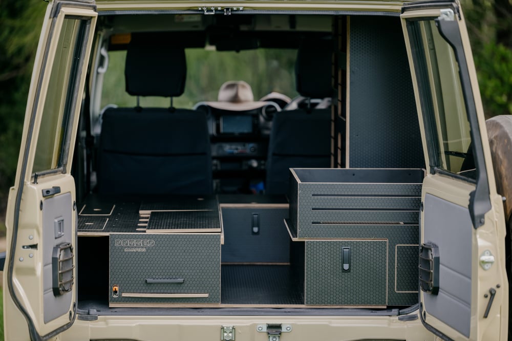 Image of Dogged Campers 'Overland' Troopy Fitout Kit