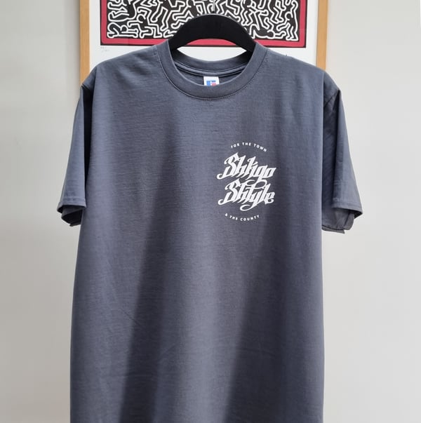 Image of Grey Shligo Shtyle T-Shirt