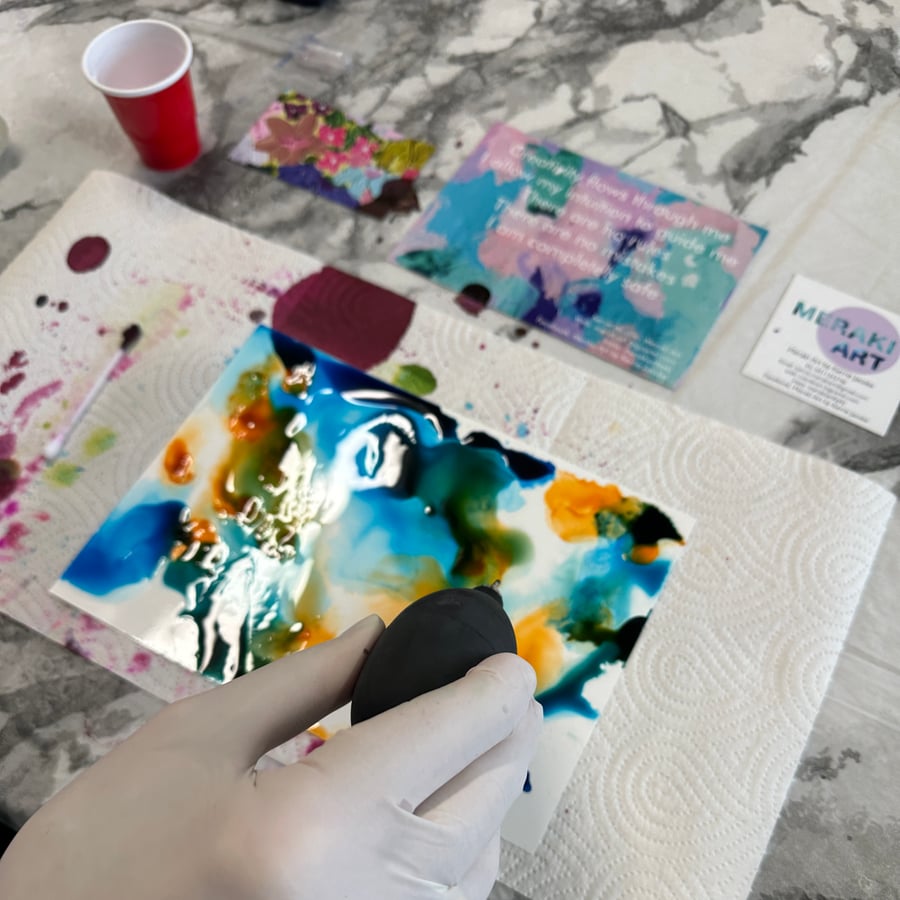 Image of Alcohol Ink Workshop