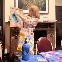 Image 1 of ACRYLIC LAYERING ABSTRACT CANVAS WORKSHOP