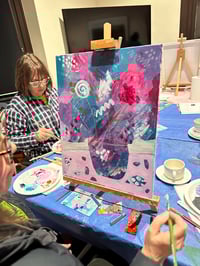 Image 13 of ACRYLIC LAYERING ABSTRACT CANVAS WORKSHOP
