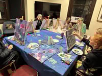 Image 4 of ACRYLIC LAYERING ABSTRACT CANVAS WORKSHOP