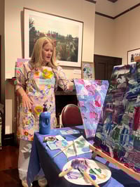 Image 9 of ACRYLIC LAYERING ABSTRACT CANVAS WORKSHOP