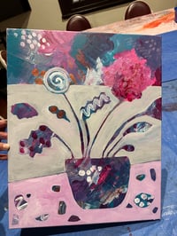 Image 14 of ACRYLIC LAYERING ABSTRACT CANVAS WORKSHOP