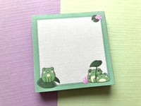 Image 1 of Small Cute Frogs Notepad