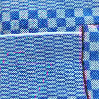 Image 4 of Blue pouch with buttons