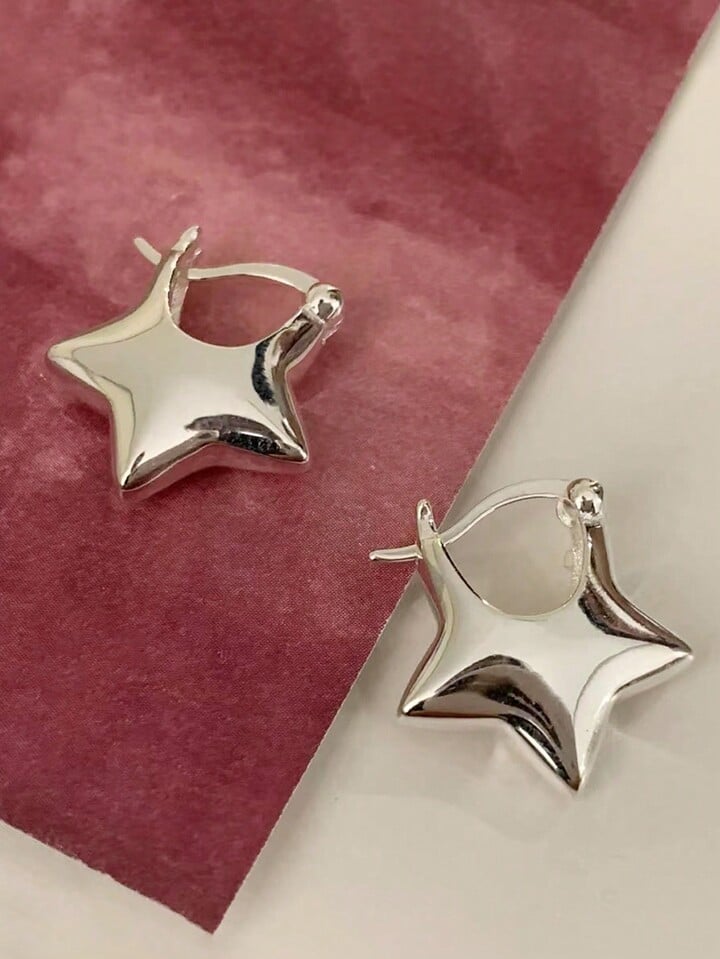 Image of Star earrings 925 silver