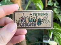 Potions and Poisons - Kraft Paper Sticker