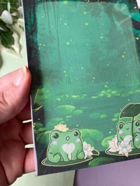 Image 2 of Cute Frog Forest Notepad