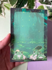 Image 5 of Cute Frog Forest Notepad