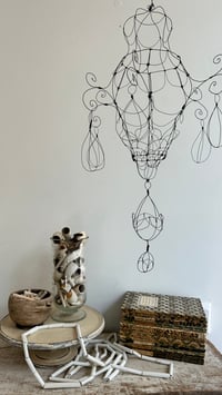 Image 2 of Wire chandelier A