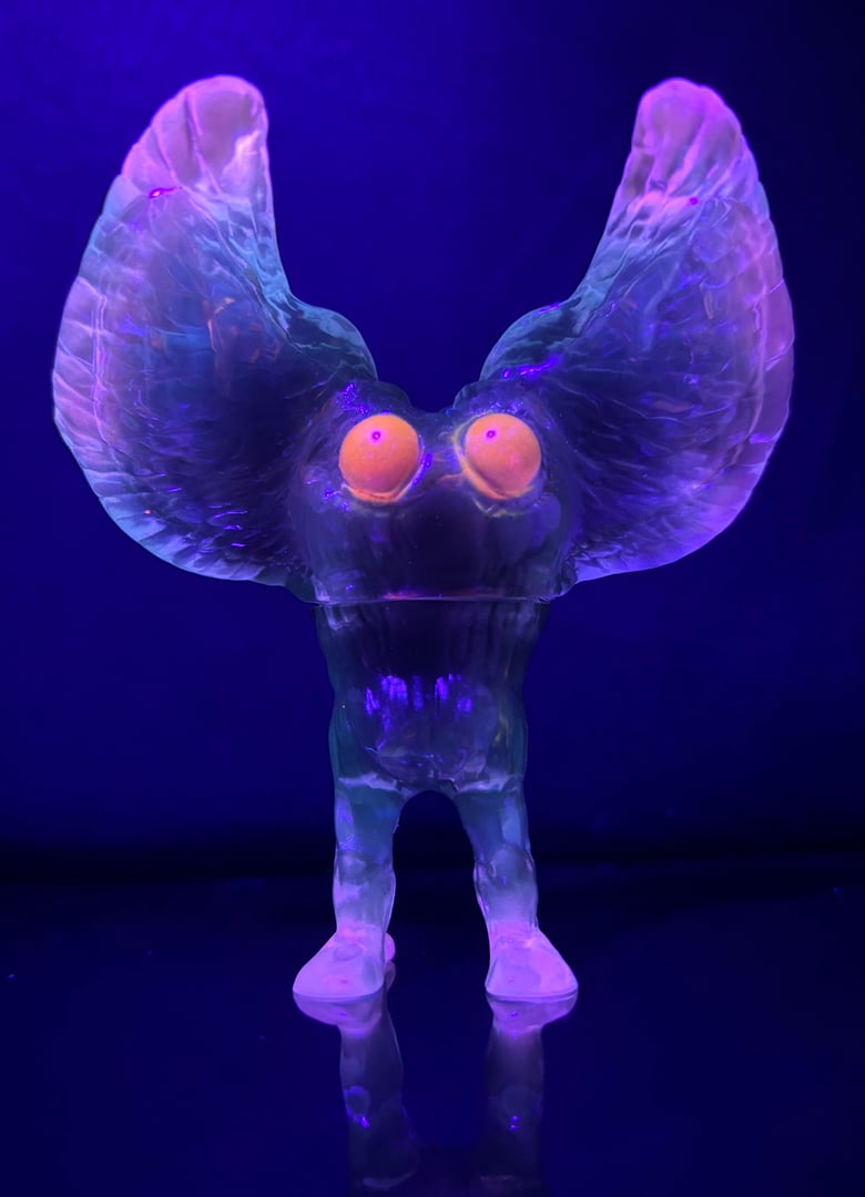 Image of Hyper Cryptid Sofubi Series 1: Mothman Crystal Version