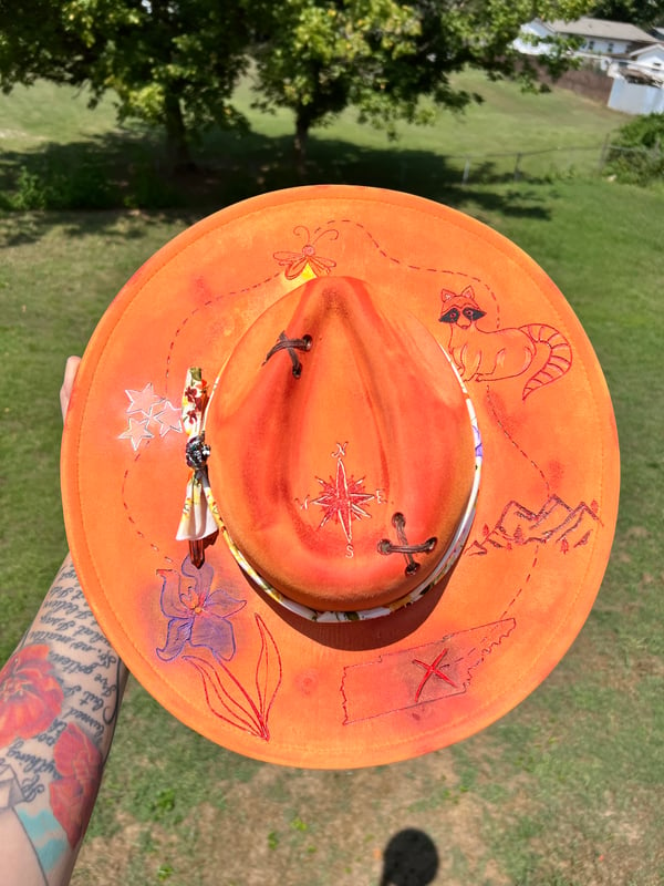 Image of Tennessee Treasure Map Hat